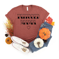 Tattooed mama ( on a white tshirt)