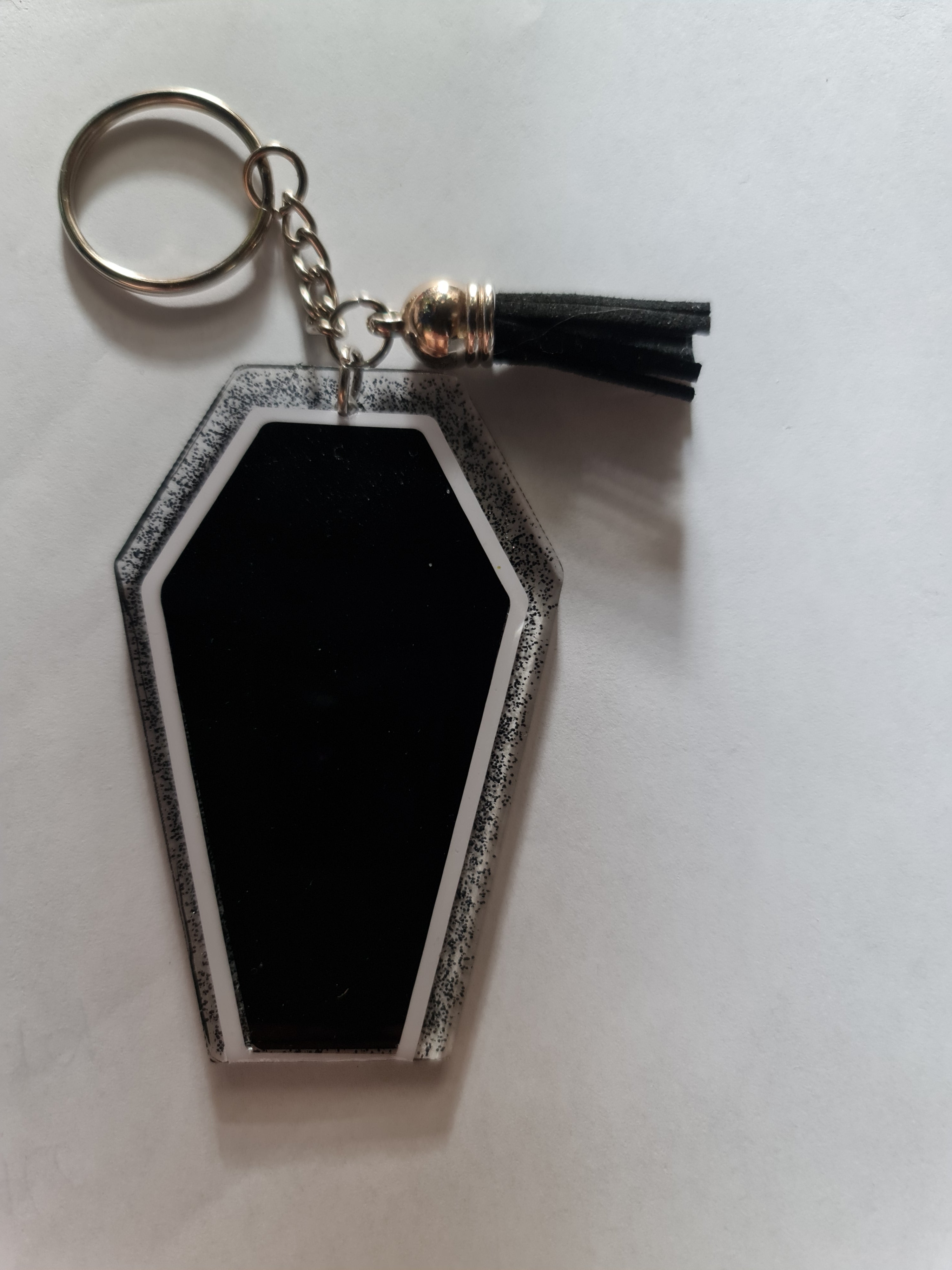 Coffin keychain