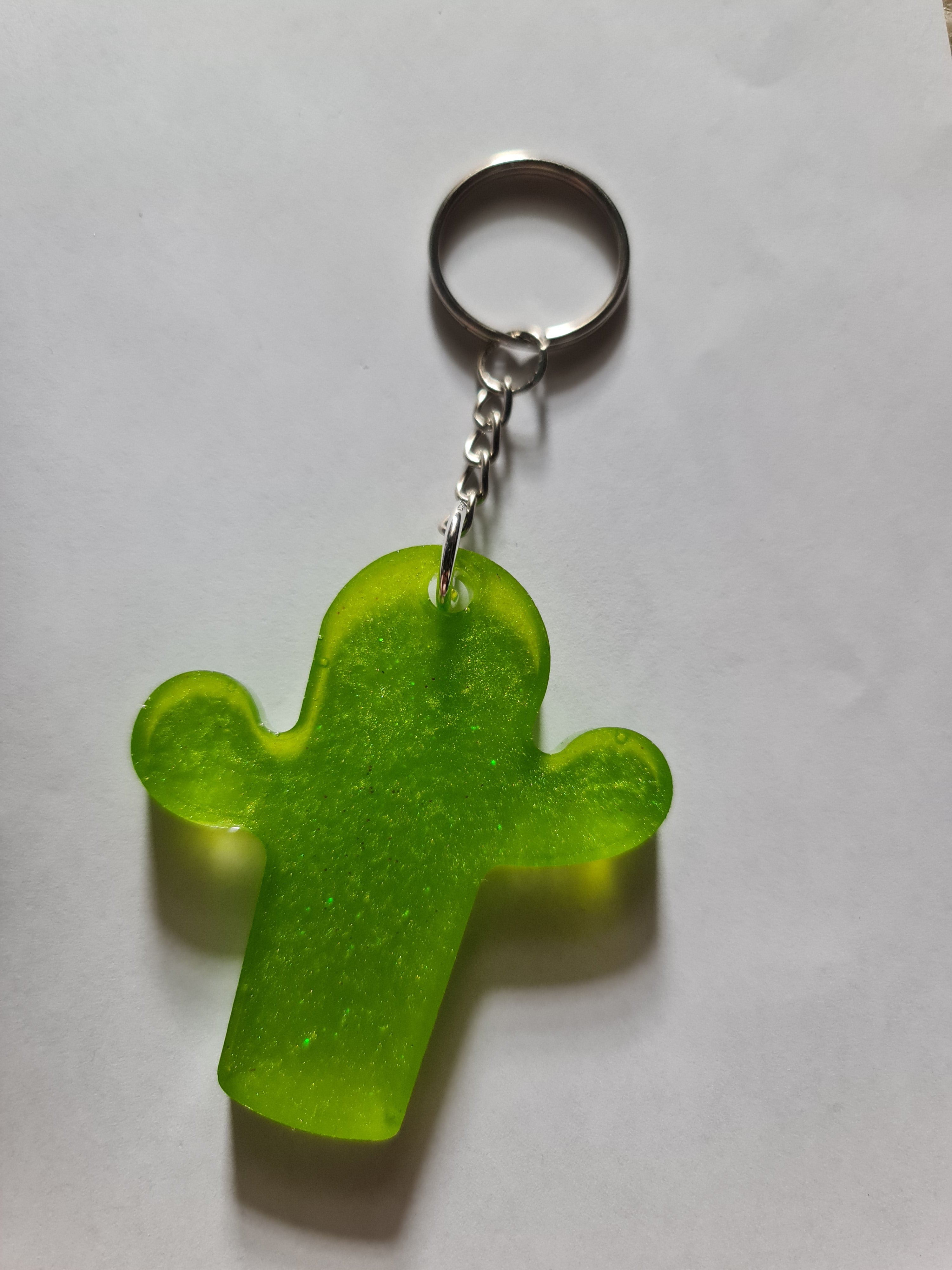 Cactus keychain