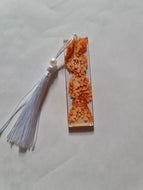 Small orange bookmark