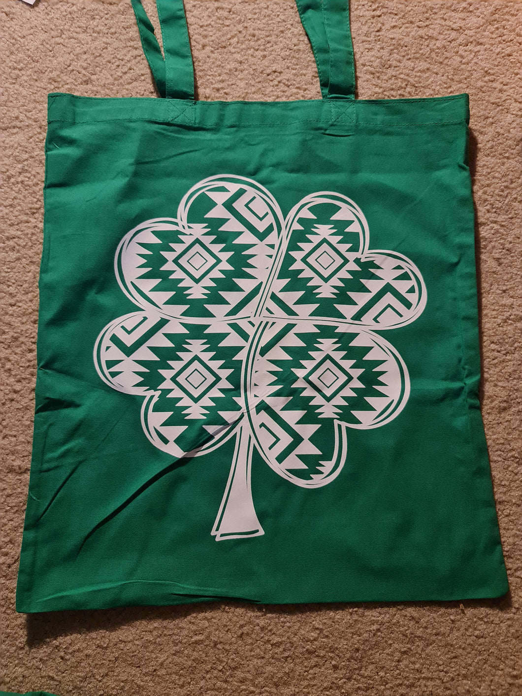 Tribal clover bag