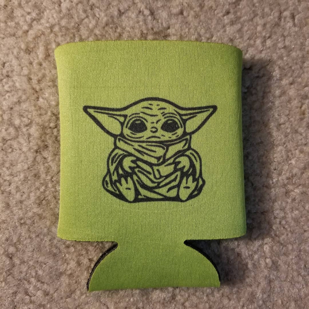 Koozie with baby yoda