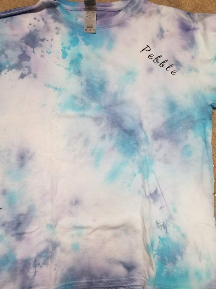 Pebble tye dye - youth XL