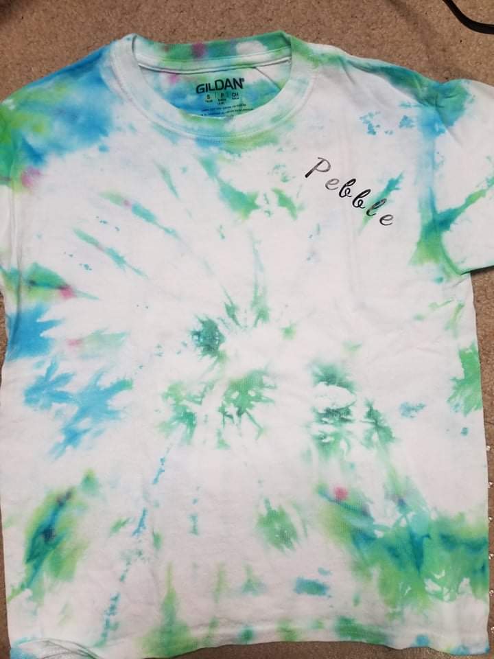 Pebble tye dye - youth small